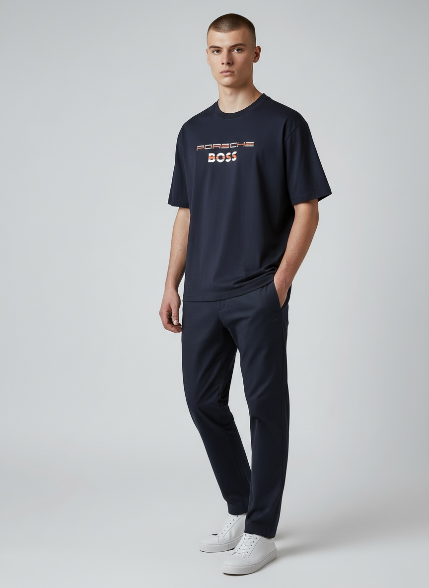 Playera boss x Porsche