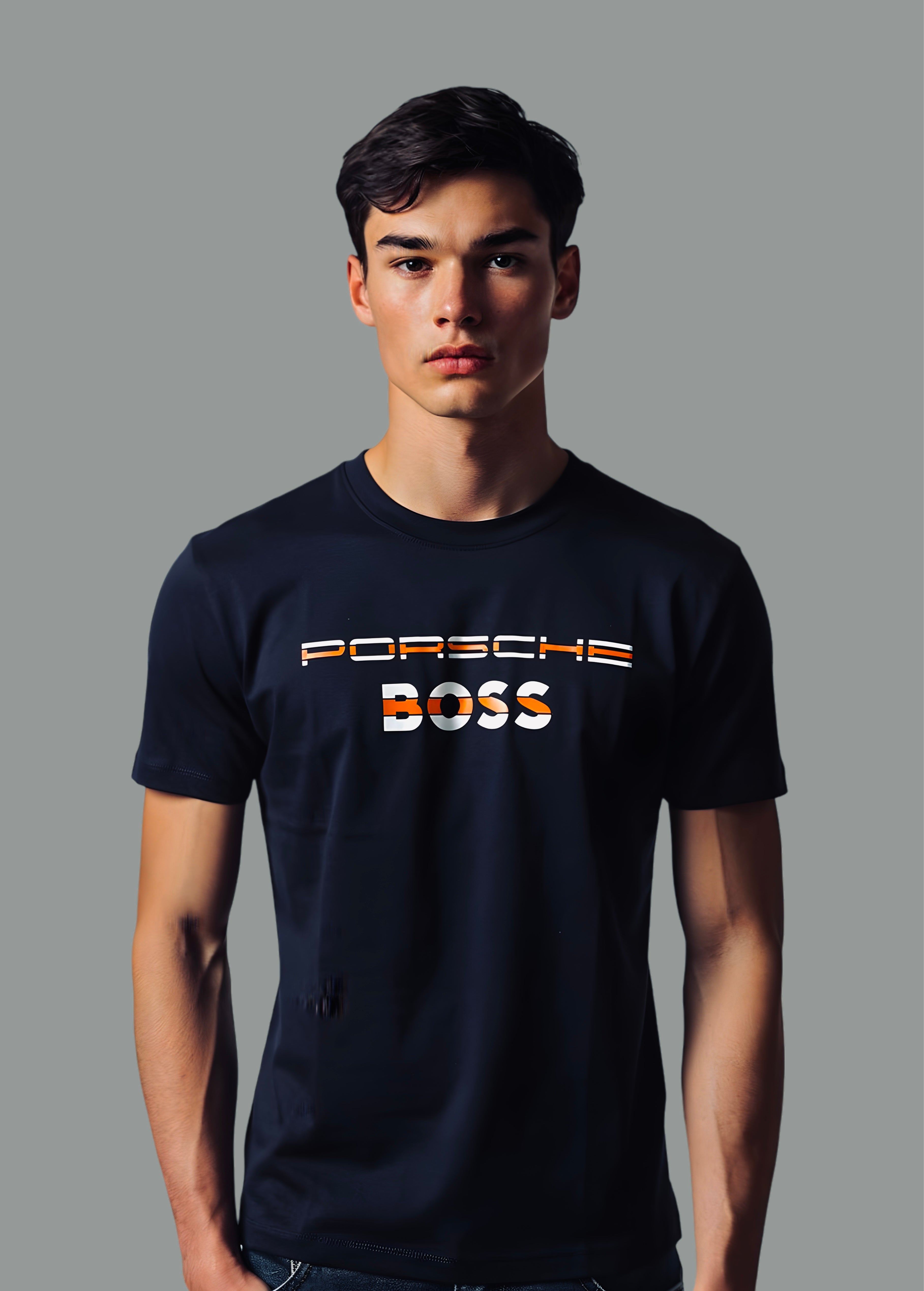Playera Boss x Porsche