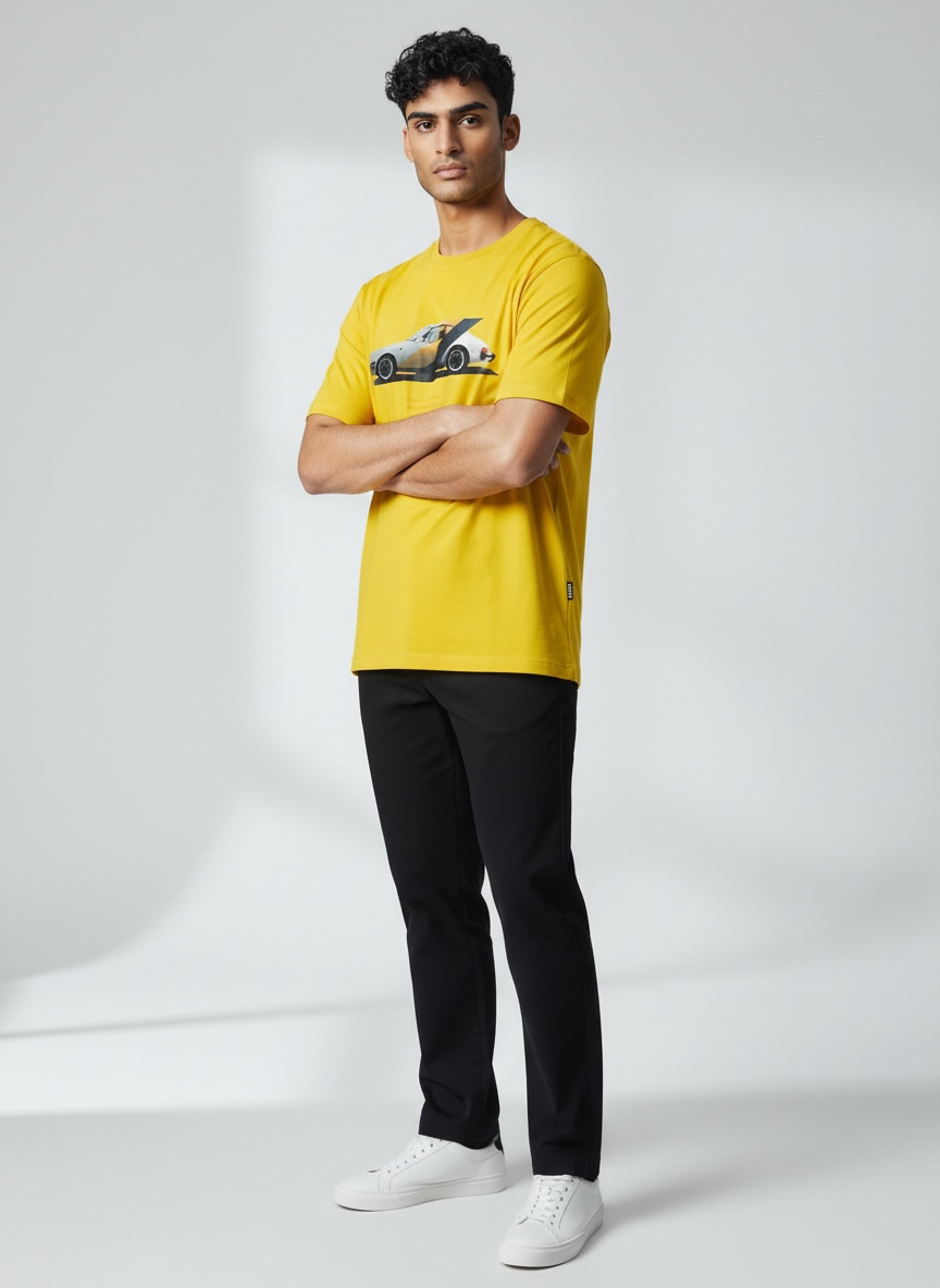 Playera boss x Porsche