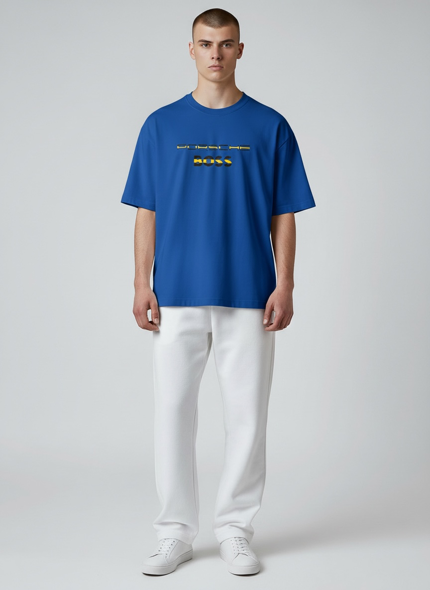 Playera boss x Porsche