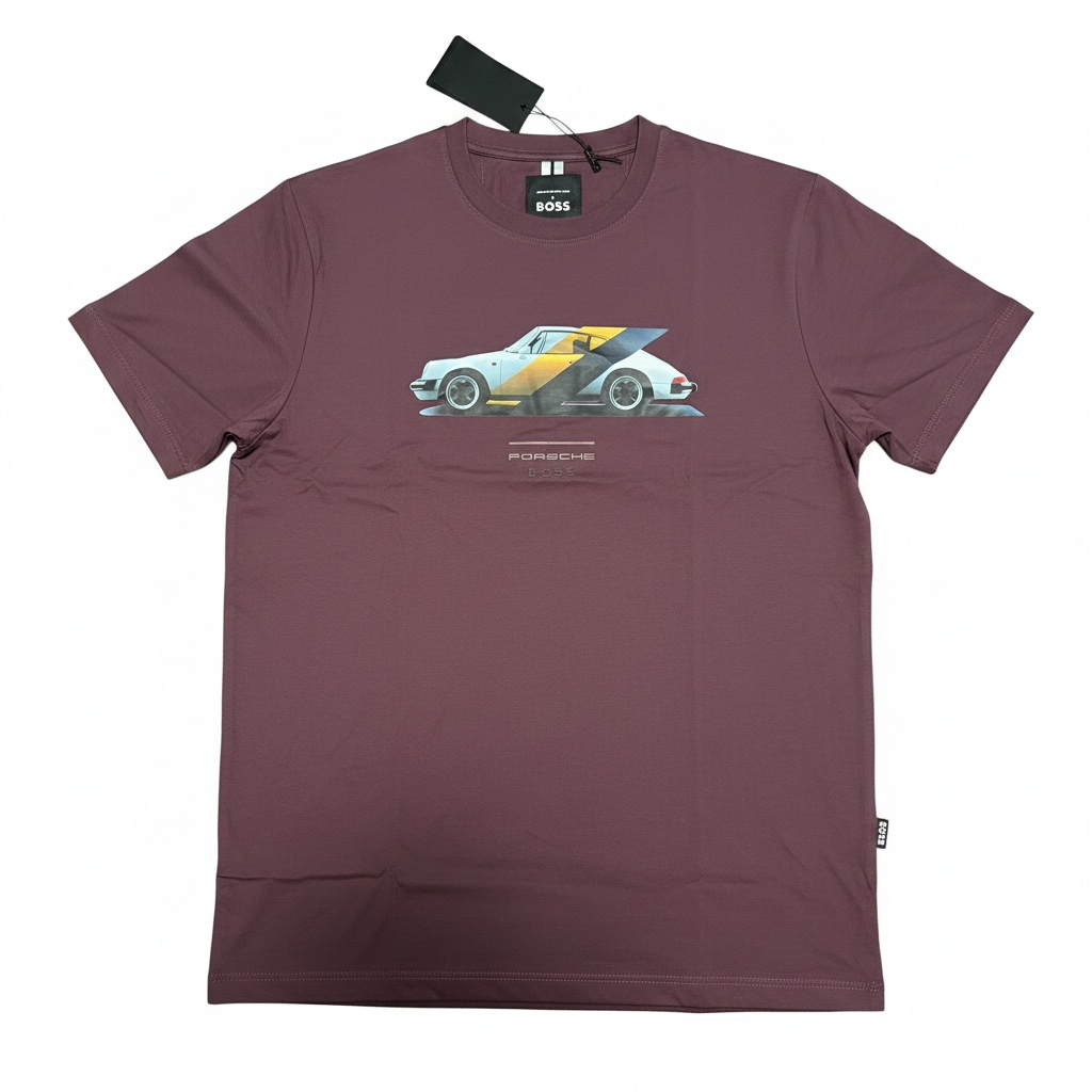 Playera boss x Porsche