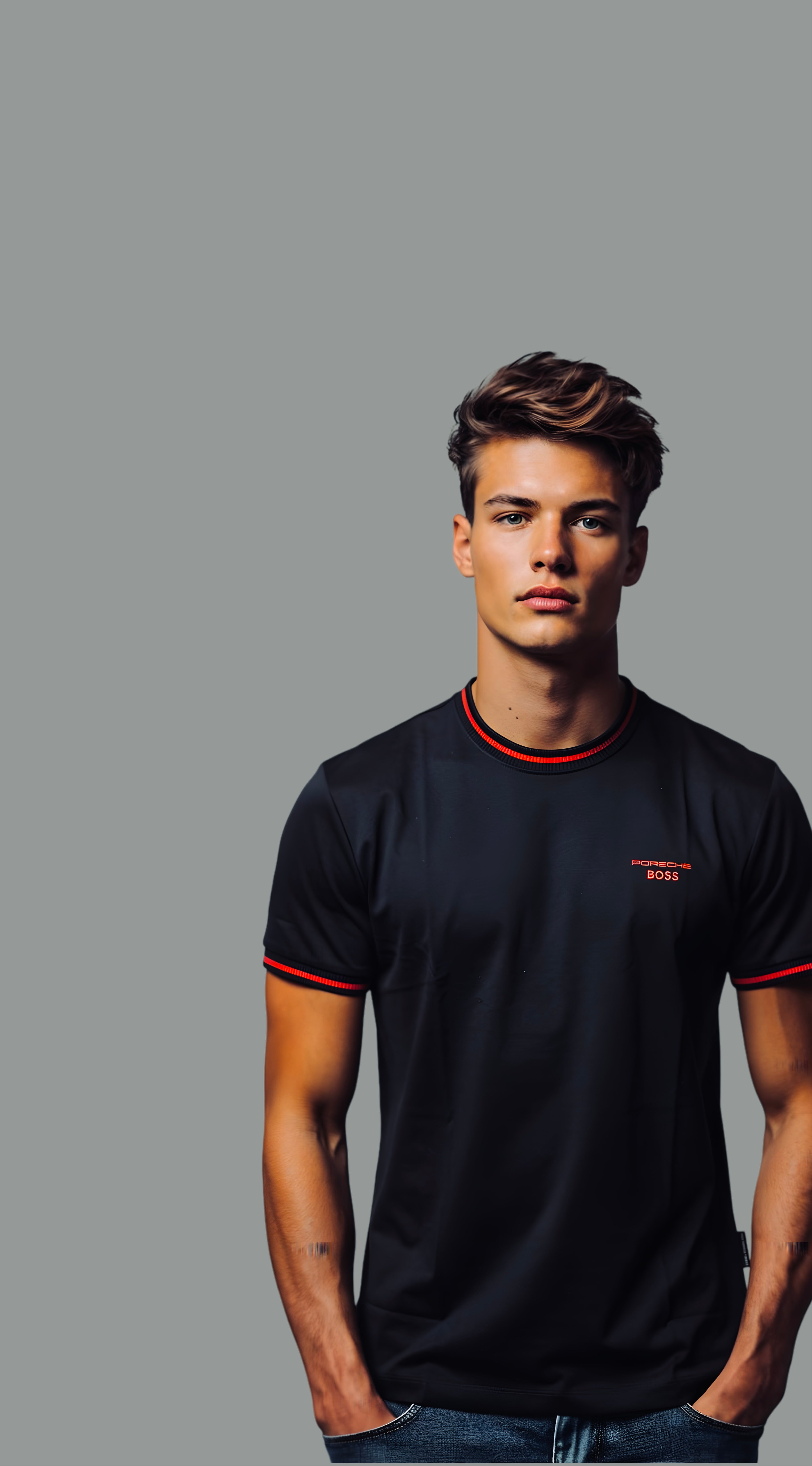 Playera Boss x Porsche
